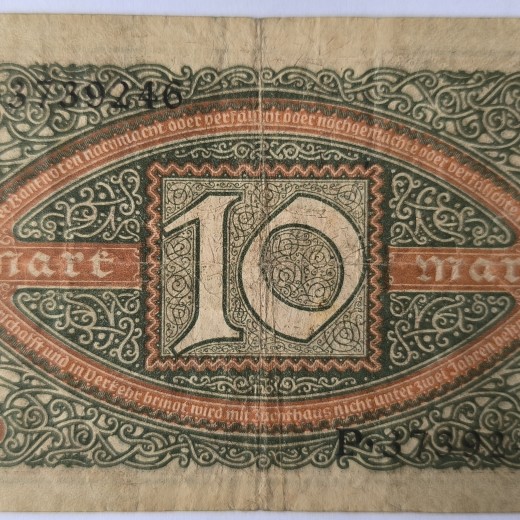 10 markių 1920 m.
