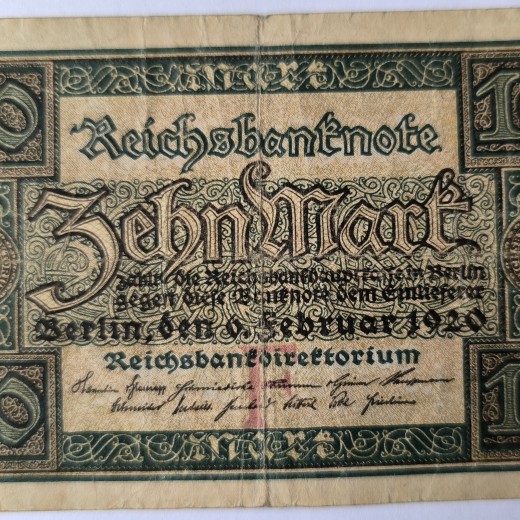 10 markių 1920 m.
