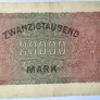 20 000 markių 1923 m.