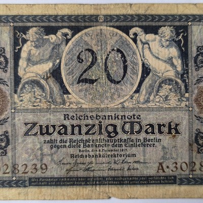 20 markių 1915 m.
