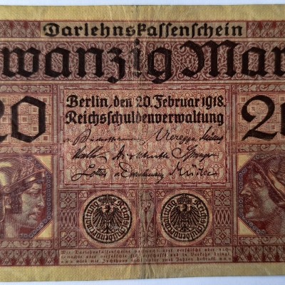 20 markių 1918 m.