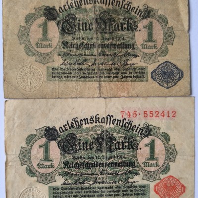 2x1 markę 1914 m.