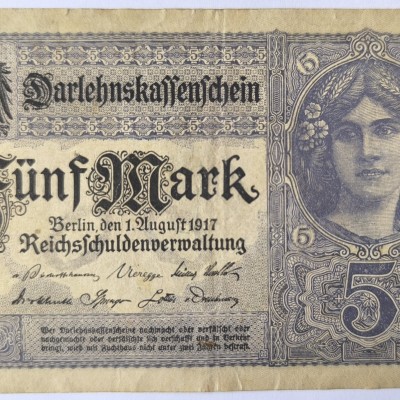 5 markės 1917 m.