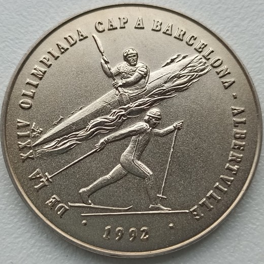 Andora. 2 dinarai 1987 m.