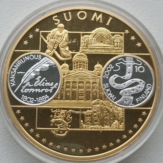 Atminomo medalis skirtas Suomijai.