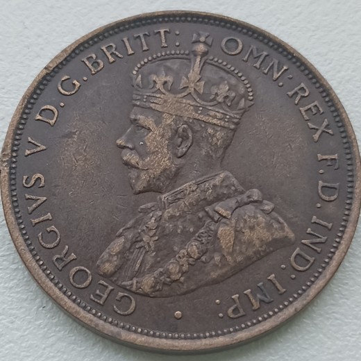 Australija. 1 penny 1911 m. Australija. 1 penny 1911 m.