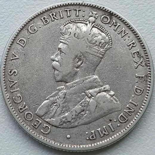 Australija. 2 šilingai 1916 m. Sidabras Australija. 2 šilingai 1916 m. Sidabras