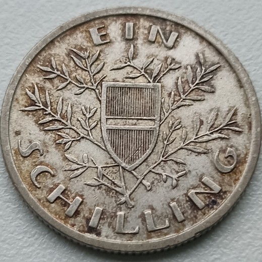 Austrija. 1 šilingas 1926 m. Sidabras. Austrija. 1 šilingas 1926 m. Sidabras.