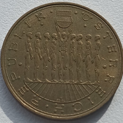 Austrija. 20 šilingų 1981 m. Austrija. 20 šilingų 1981 m.