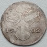 Austrija. 6 kreiceriai 1802 H. Sidabras.