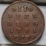 Austrijos žemės Zalcburgas 2 pfenigai 1781 (6723) Austrijos žemės Zalcburgas 2 pfenigai 1781 (6723)