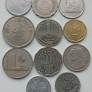 Azija. 11 monetų. Azija. 11 monetų.