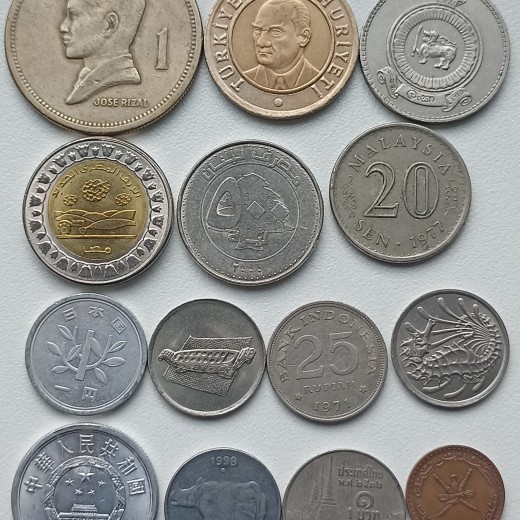 Azija. 14 vienetų.