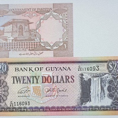Banknotai. 2 vienetai.