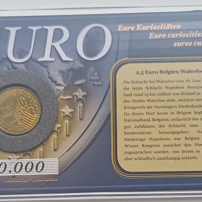 Belgija. 2.5€ 2015 m. Belgija. 2.5€ 2015 m.