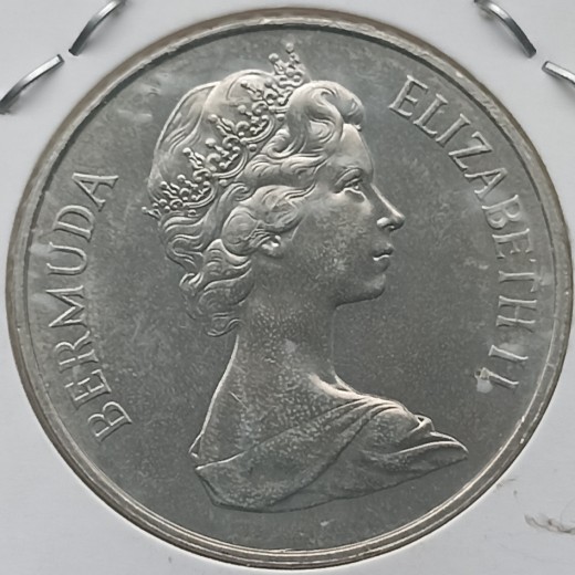 Bermudai. 1 doleris 1981 m. Bermudai. 1 doleris 1981 m.