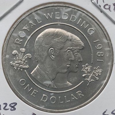 Bermudai. 1 doleris 1981 m.