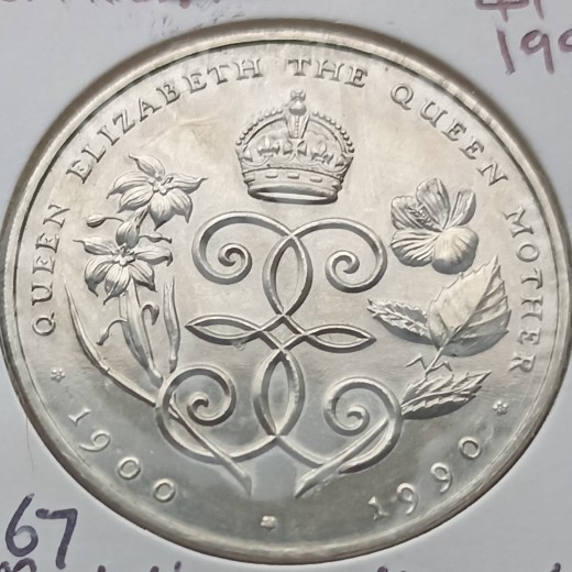 Bermudai. 1 doleris 1990 m. Bermudai. 1 doleris 1990 m.