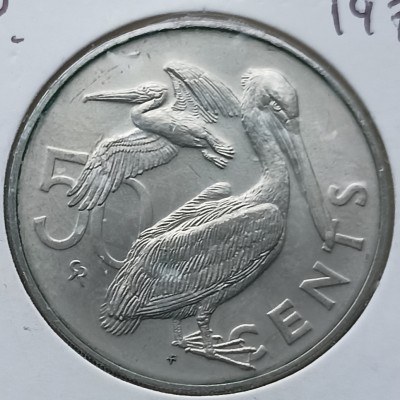 Britų Mergelės salos. 50 centų 1974 m.