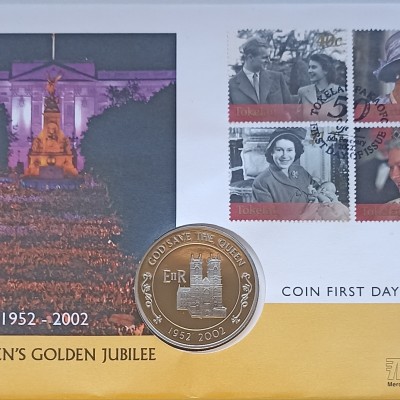 Dangun žengimo salos. 50 pencų 2002 m. Voke.