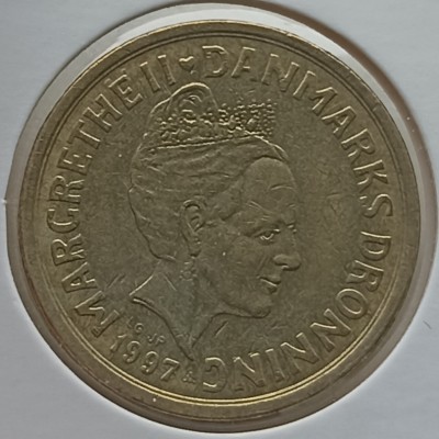 Danija. 10 kronų 1997 m.