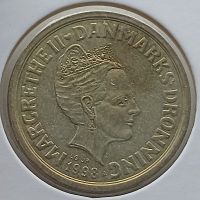 Danija. 10 kronų 1998 m.