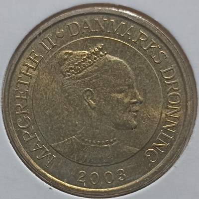 Danija. 20 kronų 2003 m. Danija. 20 kronų 2003 m.