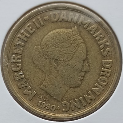 Danija. 20 markių 1990 m.