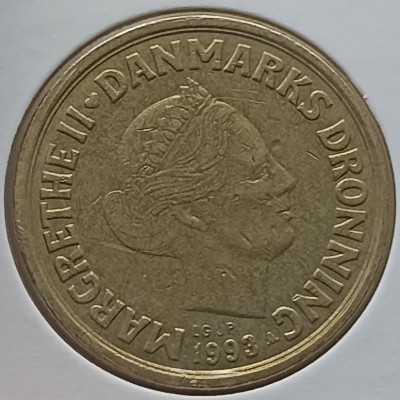 Danija. 20 markių 1993 m.