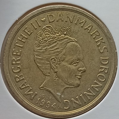 Danija. 20 markių 1994 m.