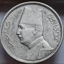 Egiptas 2 Piastrai 1929 Sidabras (63.)