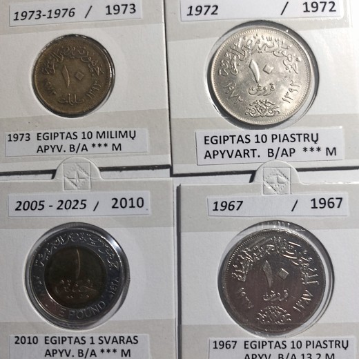 EGIPTAS MONETŲ LOTAS EGIPTAS MONETŲ LOTAS