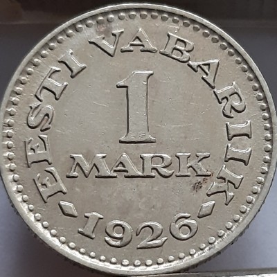 Estija 1 Markė 1926 KM#5 (B108)