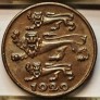 Estija 1 Sentas 1929 KM#10 su maža klaida (B82) Estija 1 Sentas 1929 KM#10 su maža klaida (B82)