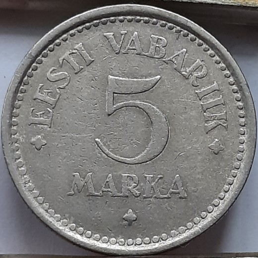 Estija 5 Markės 1922 (B277)