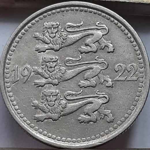 Estija 5 Markės 1922 (B277)