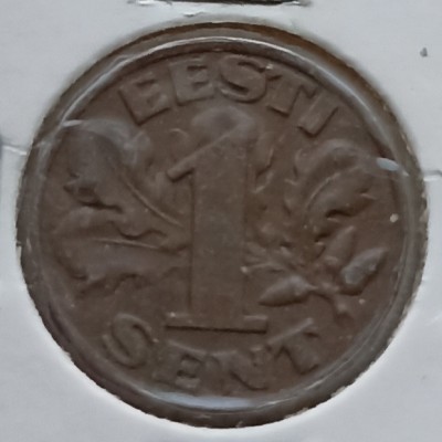 Estija. 1 sentas. 1929 m.