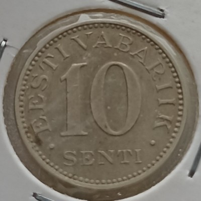 Estija. 10 senti 1931 m.