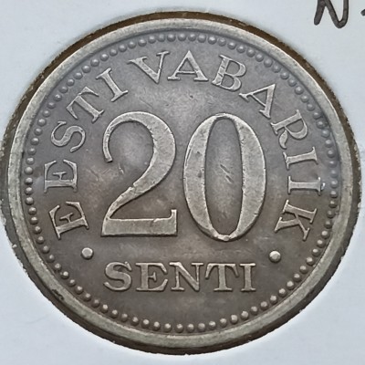 Estija. 20 senti 1935 m.