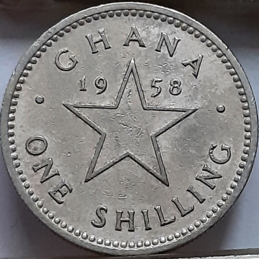 Gana 1 Šilingas 1958 KM#5 (B61)