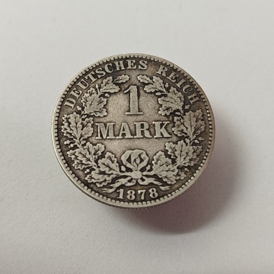 Germany 1 Mark 1878 B