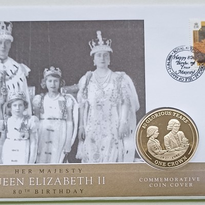 Gibraltaras. 1 krona 2006 m. Voke.