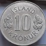 Islandija 10 kronų 1971 (117.) Islandija 10 kronų 1971 (117.)