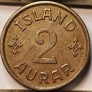 Islandija 2 Aurai 1940 KM#6.1 ♡N (B52) Islandija 2 Aurai 1940 KM#6.1 ♡N (B52)