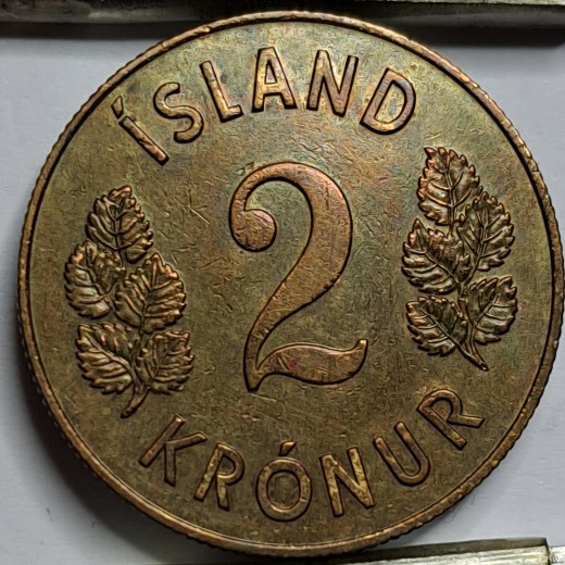 Islandija 2 kronos 1958 (115.) Islandija 2 kronos 1958 (115.)