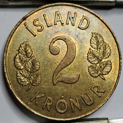 Islandija 2 kronos 1966 (112.) Islandija 2 kronos 1966 (112.)