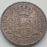 Ispanija. 1 eskudas 1866 m. Sidabras. Ispanija. 1 eskudas 1866 m. Sidabras.