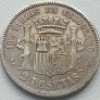 Ispanija. 2 pesetos 1870 m. Sidabras. Ispanija. 2 pesetos 1870 m. Sidabras.