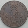 Ispanija. 5 sentimai 1867 m.