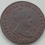 Ispanija. 8 maravedžiai 1846 m. Ispanija. 8 maravedžiai 1846 m.